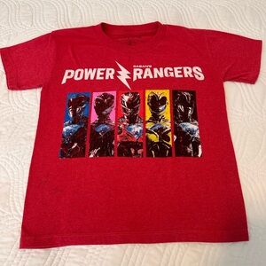 Power Ranger’s boy’s tee shirt sz XS GUC